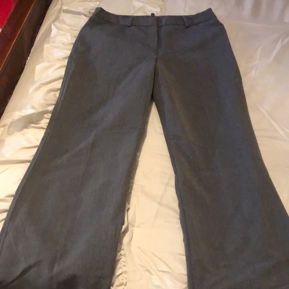 Worthington Gray Dress pants Size 10 (16” waist) - Picture 1 of 6